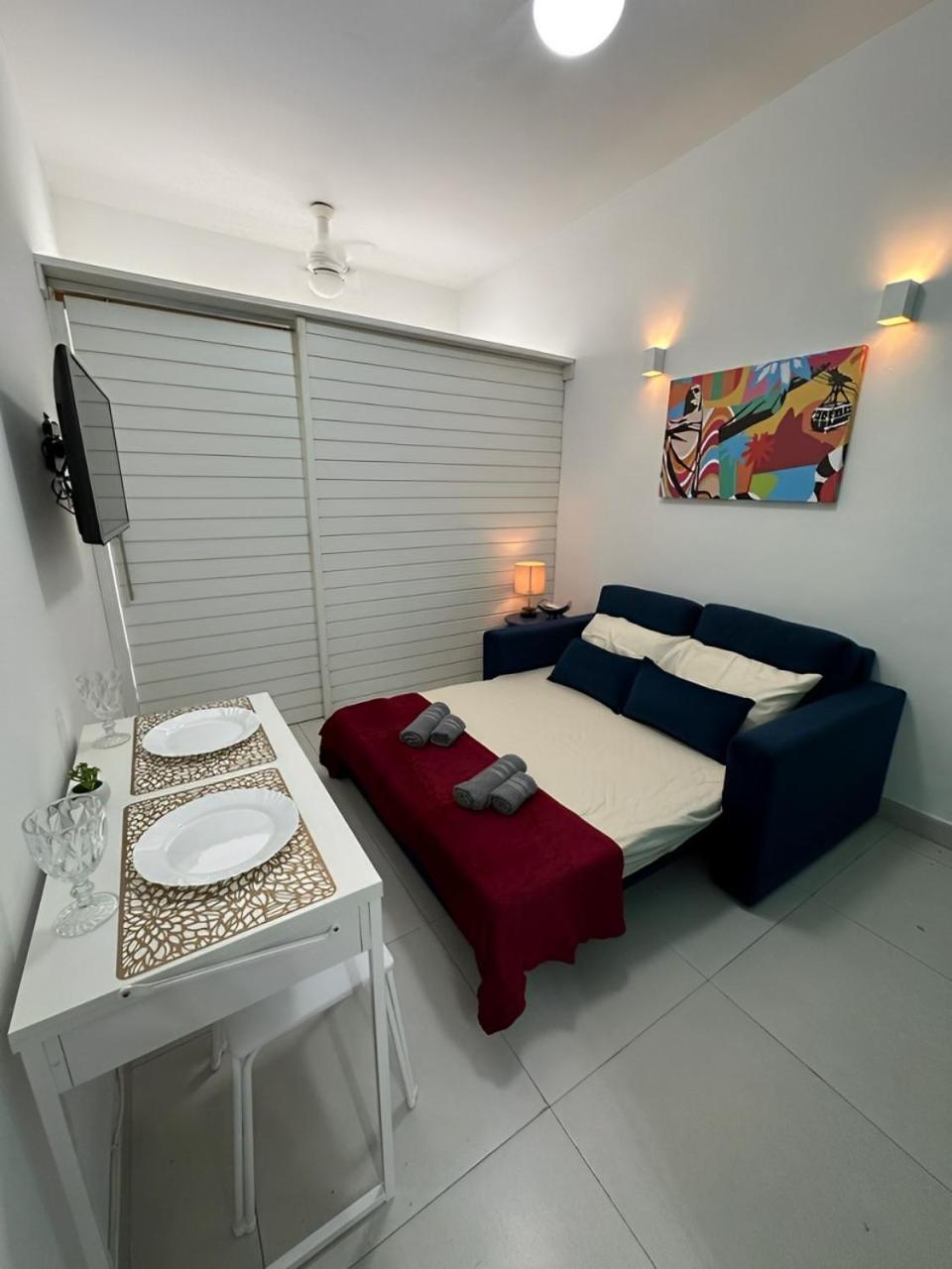 Confortavel Estudio Com Linda Vista Do Mar Rio de Janeiro Exteriör bild