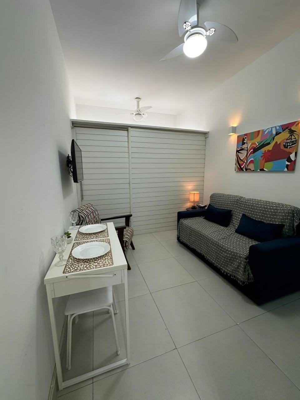 Confortavel Estudio Com Linda Vista Do Mar Rio de Janeiro Exteriör bild
