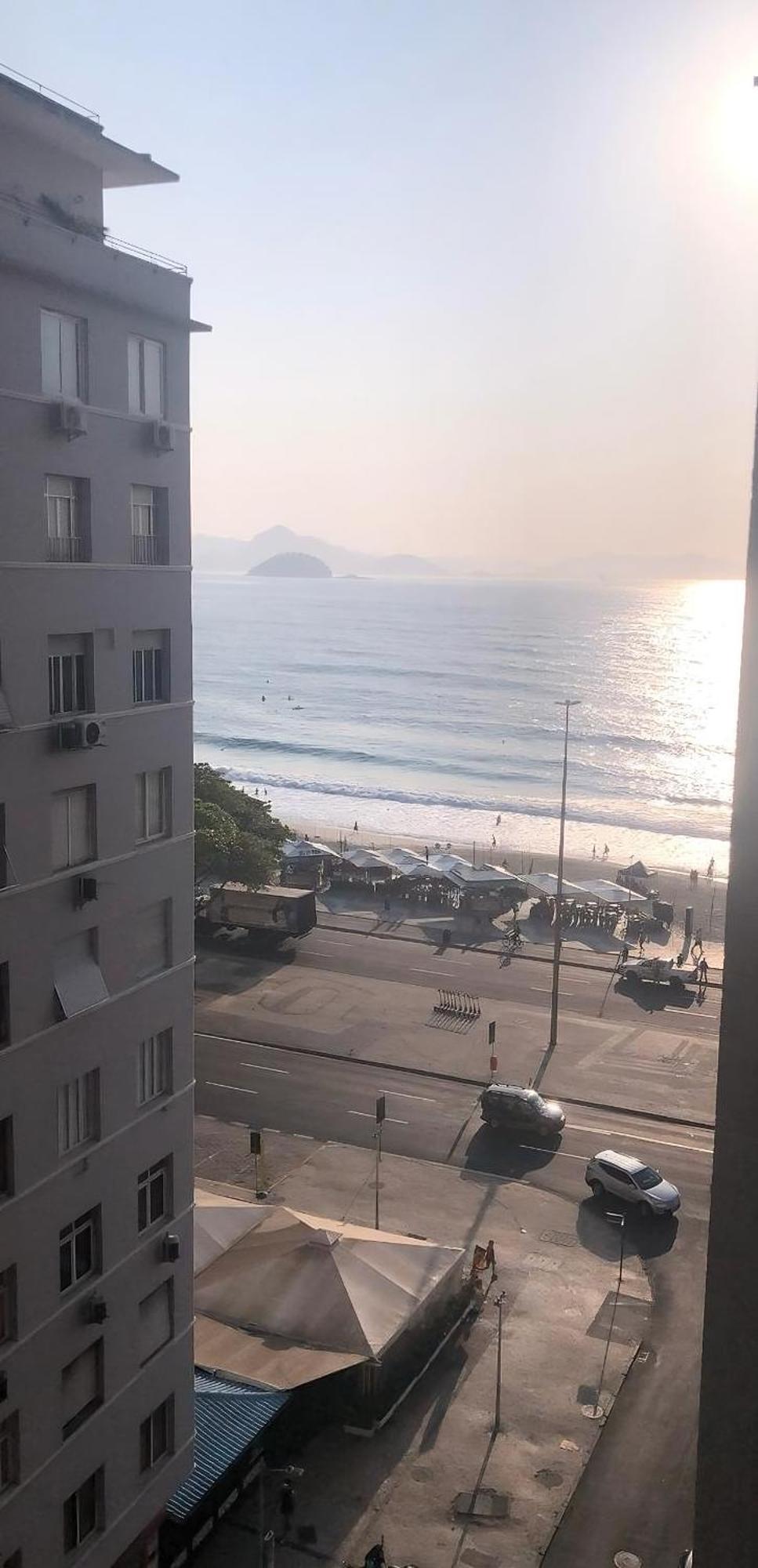 Confortavel Estudio Com Linda Vista Do Mar Rio de Janeiro Exteriör bild